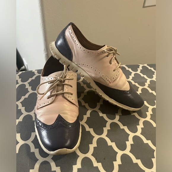 Cole Haan Shoes - Real Leather! Cute Oxford Shoes - Wingtip